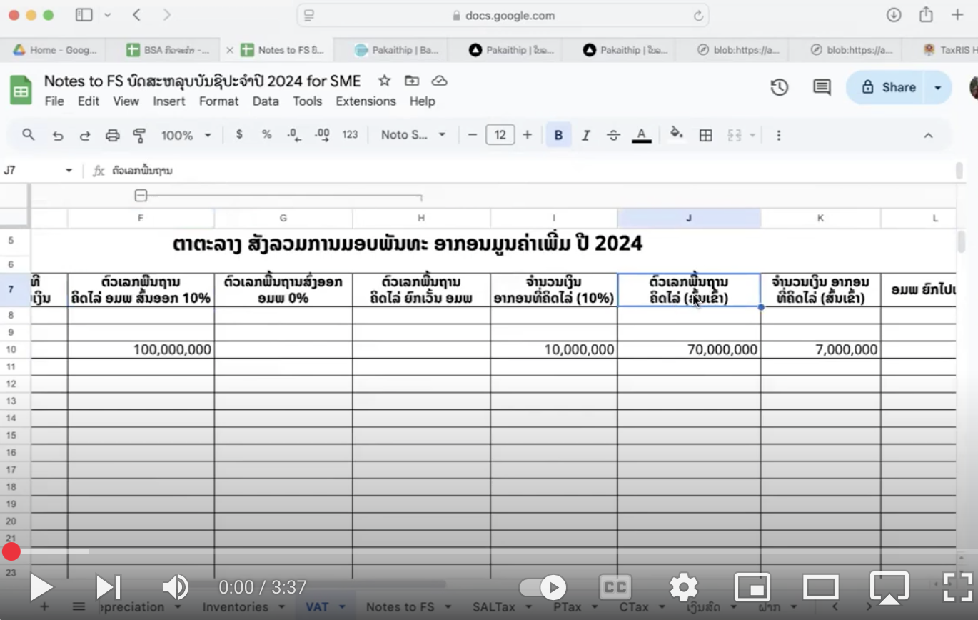 ທຳຄວາມເຂົ້າໃຈກ່ຽວກັບ ອາກອນມູນຄ່າເພີ່ມ ສົ້ນເຂົ້າ ຫຼື ອມພ ຊື້ ແມ່ນແນວໃດ ເພື່ອປະໂຫຍດເວລາສະສາງ ແລະ ໄລ່ລຽງອາກອນປະຈຳປີ