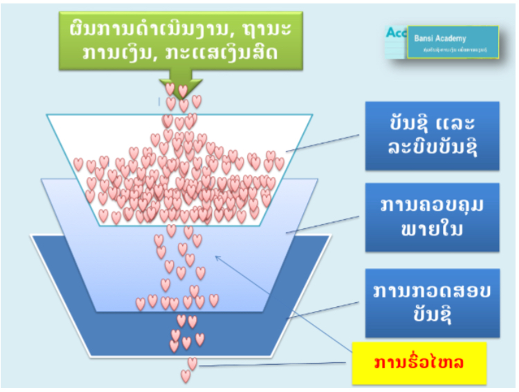 ການພົວພັນລະຫວ່າງບັນຊີ ແລະ ລະບົບບັນຊີ, ການຄວບຄຸມພາຍໃນ  ແລະ ການກວດສອບບັນຊີ